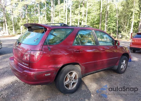 2000 Lexus Rx 300 z USA, uszkodzony, nr VIN JT6HF10U3Y0099748